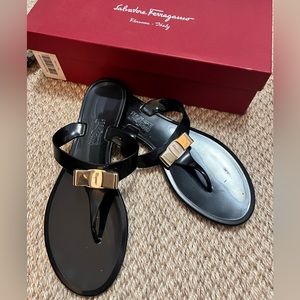 Salvatore Ferragamo Faralia Rubber Sandals